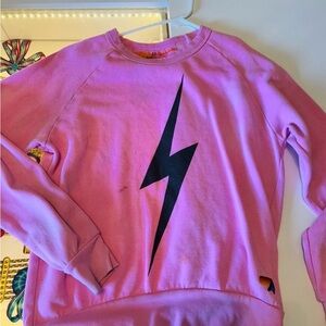 Aviator Nation bolt crew sweatshirt